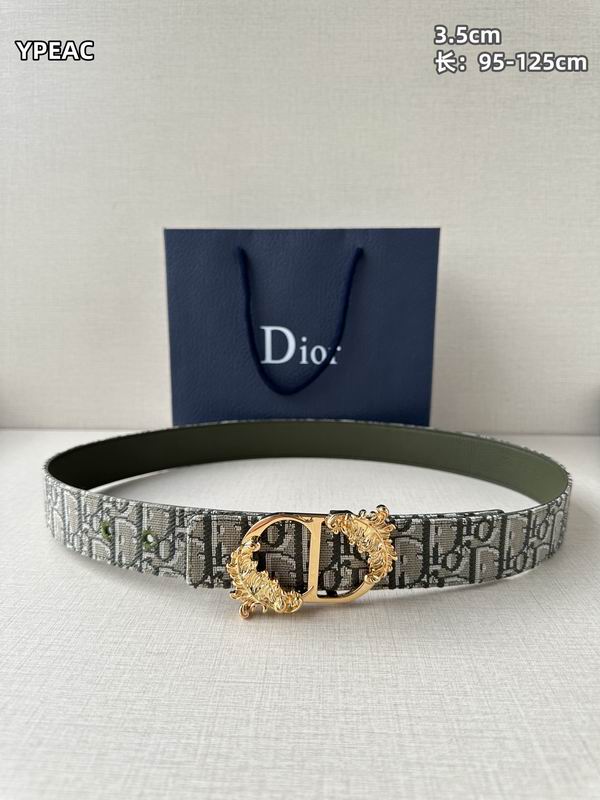Dior belt 35mmX95-125cm 8L56